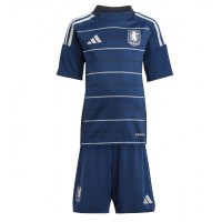 Echipament fotbal Aston Villa Amadou Onana #24 Tricou Treilea 2024-25 pentru copii maneca scurta (+ Pantaloni scurti)